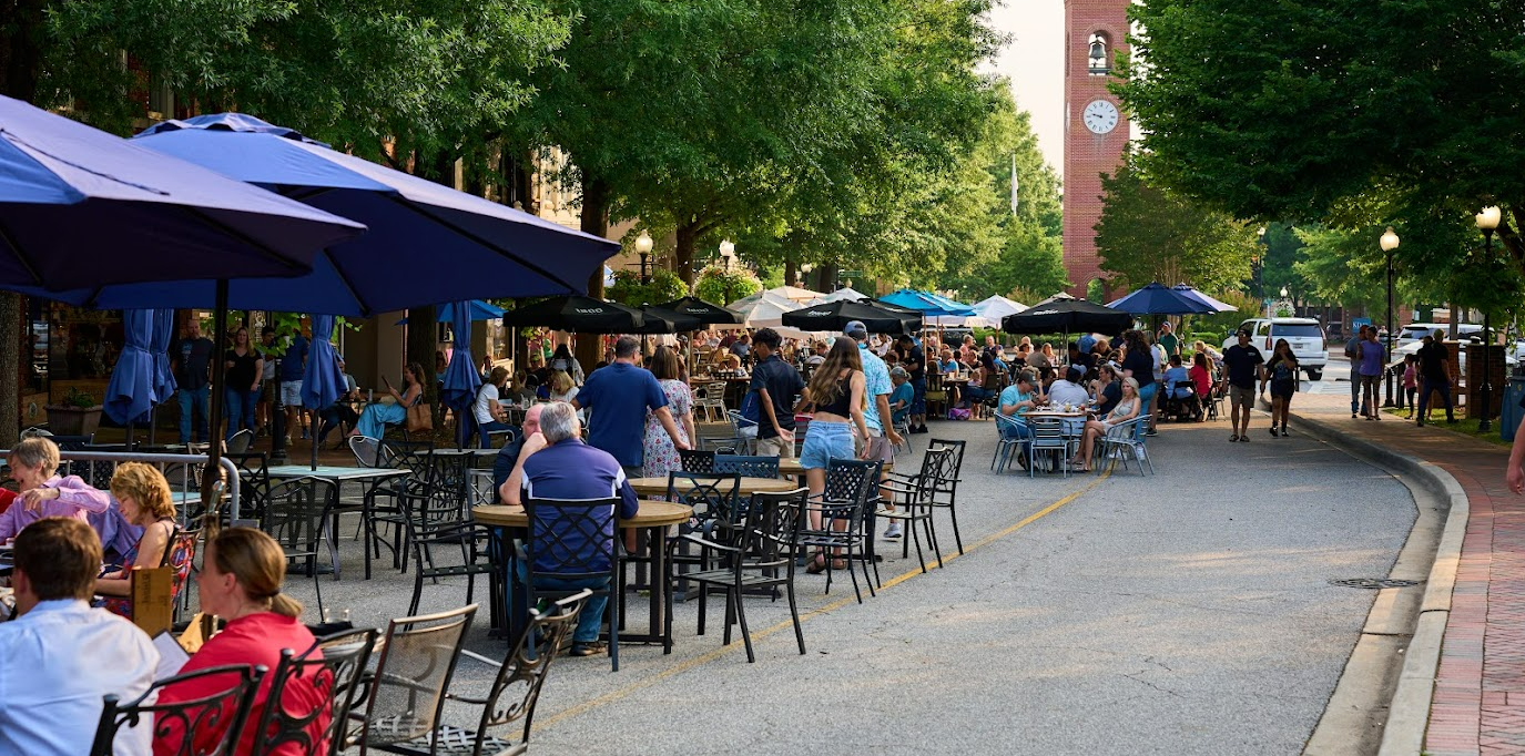 Outdoor Dining Across Spartanburg County